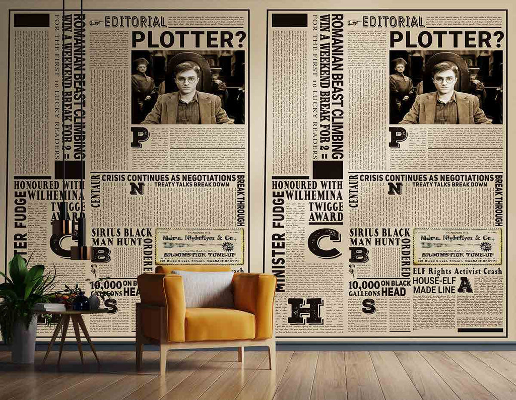 MinaLima launches Harry Potter wallpaper collection  Wizarding World